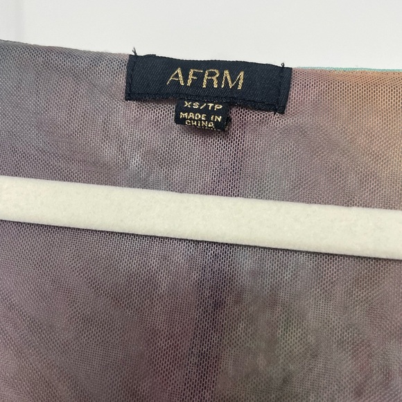 AFRM rainbow mesh long sleeve top - Picture 2 of 2